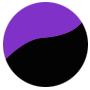 Purple / Black