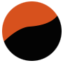 Orange / Black