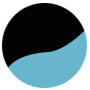 Black / Sky Blue